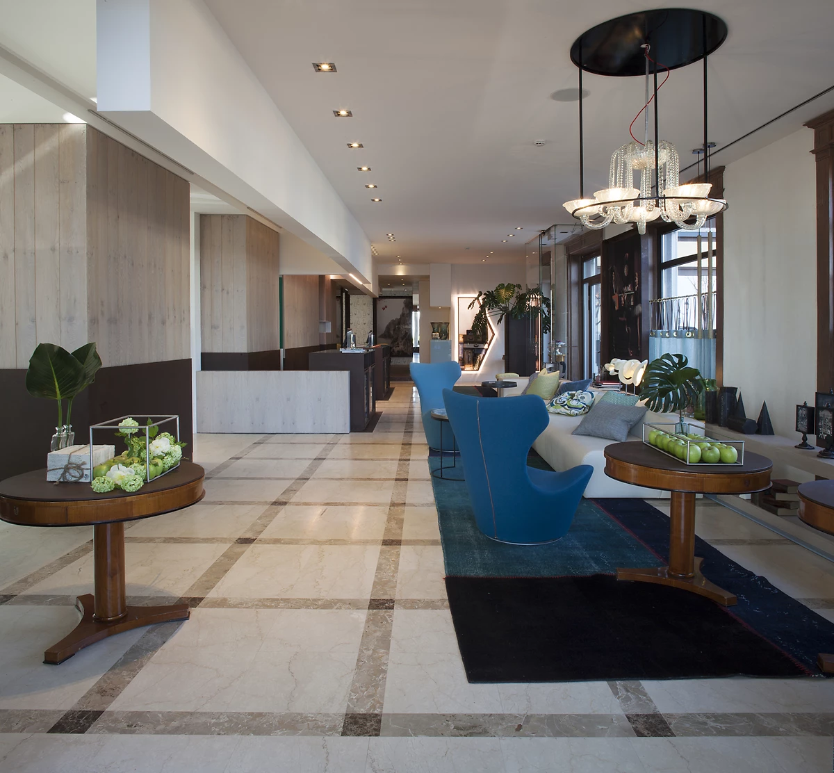 Réception, Park Hotel Italie