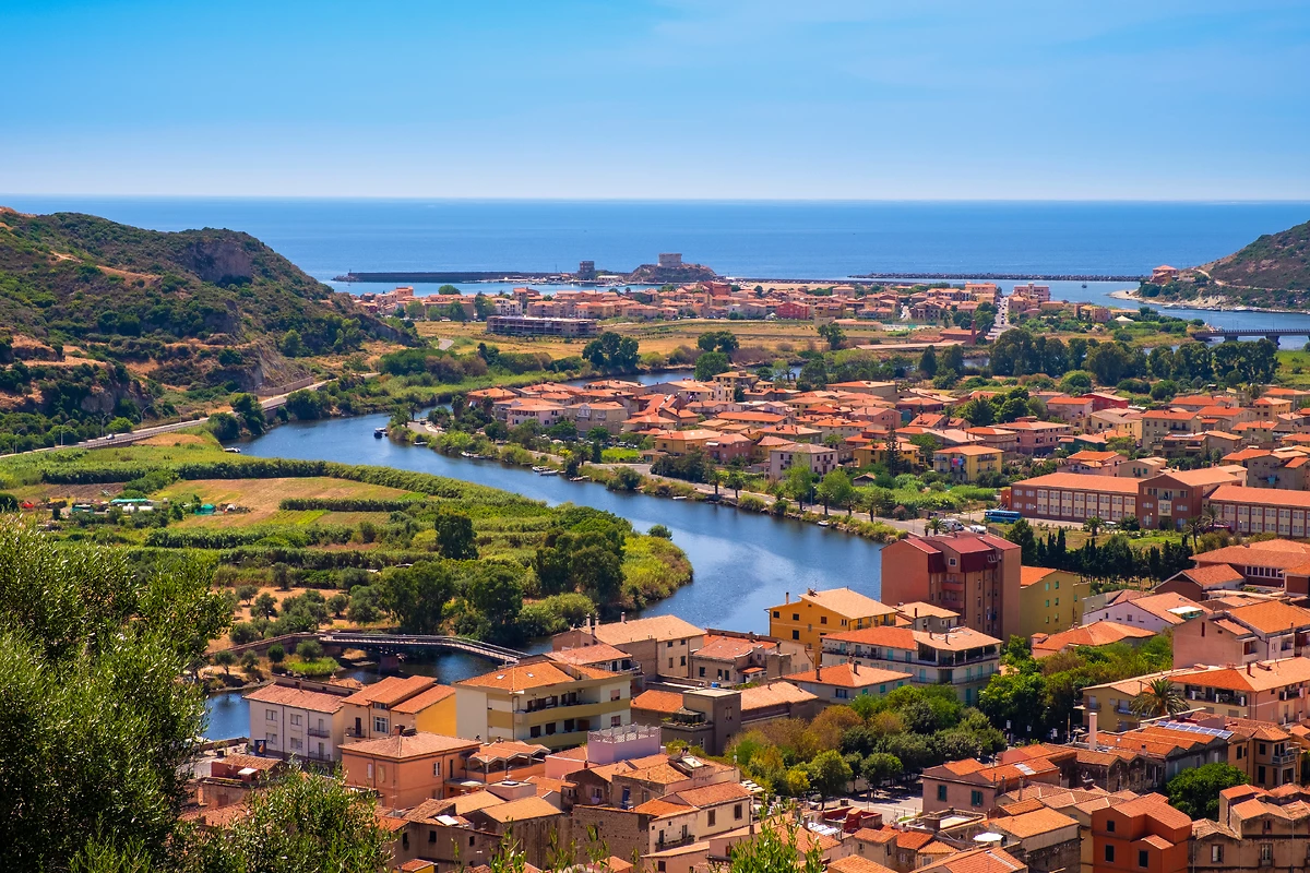 Bosa, Sardaigne, Italie