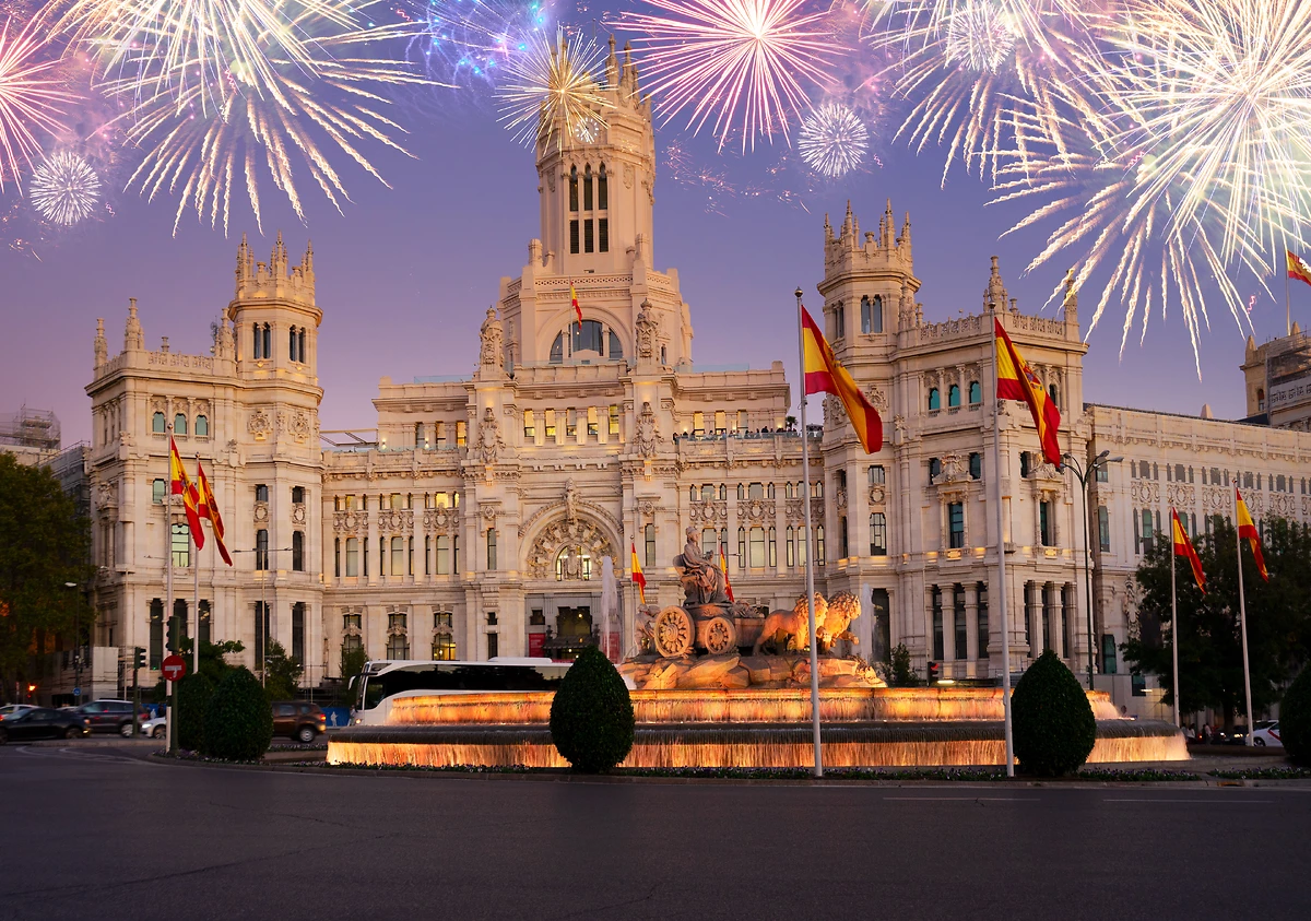 Place de Cybèle, Madrid, Espagne