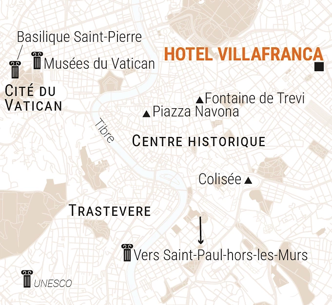 Carte du voyage