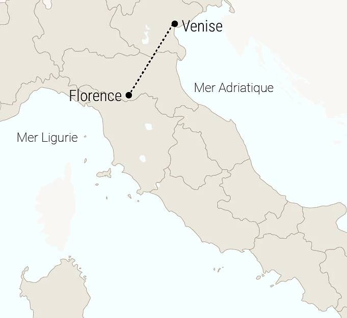 Carte du voyage