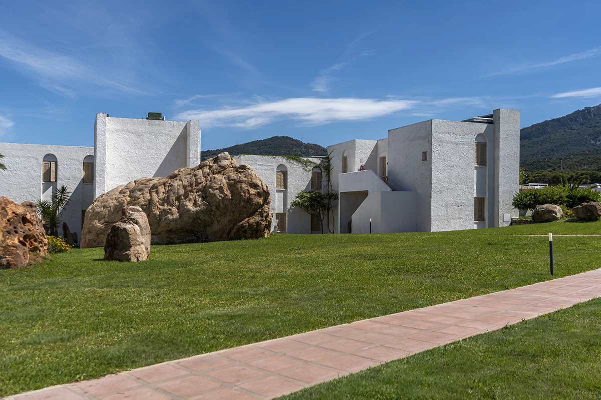 Vue extérieure du resort, Mangia's Pollina Resort, Sicile