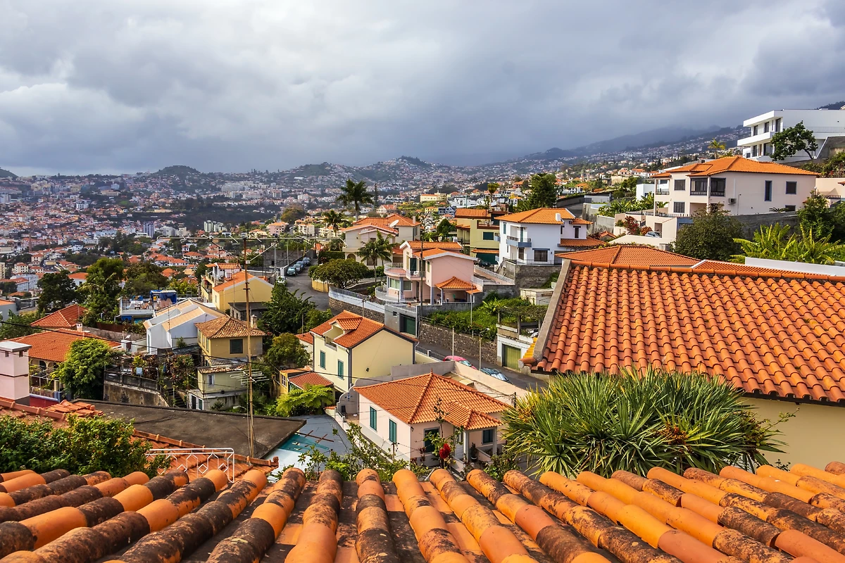 Vue sur Funchal, Madère, Portugal