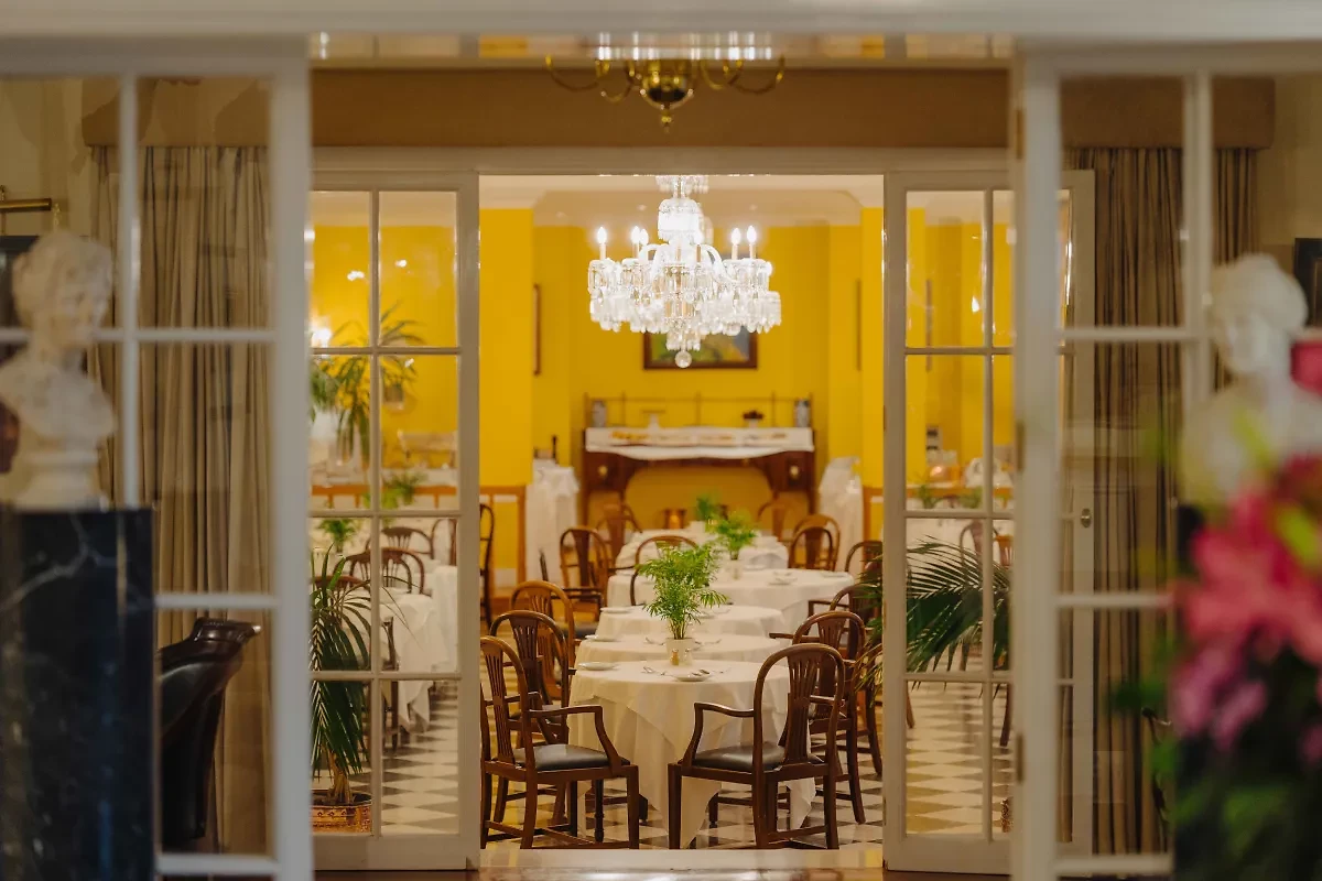Restaurant, Quinta da Bela Vista, Madère, Portugal