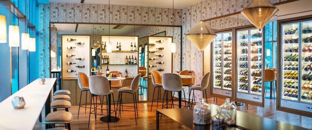 Wine bar, Hôtel Bellevue, Dubrovnik, Croatie