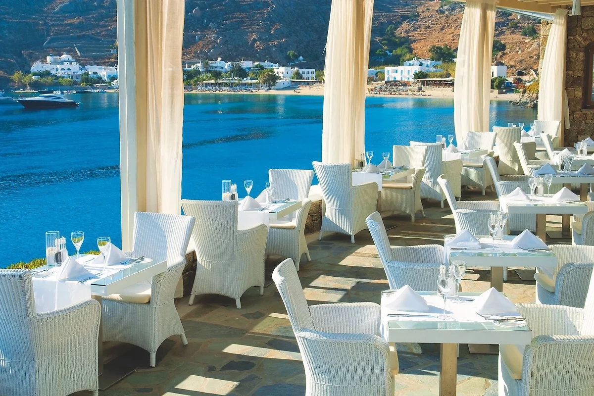 Restaurant, Petasos Beach Resort & Spa