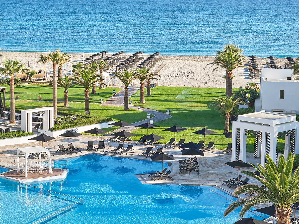 Piscine, Grecotel Creta Palace, Réthymnon, Crète, Grèce