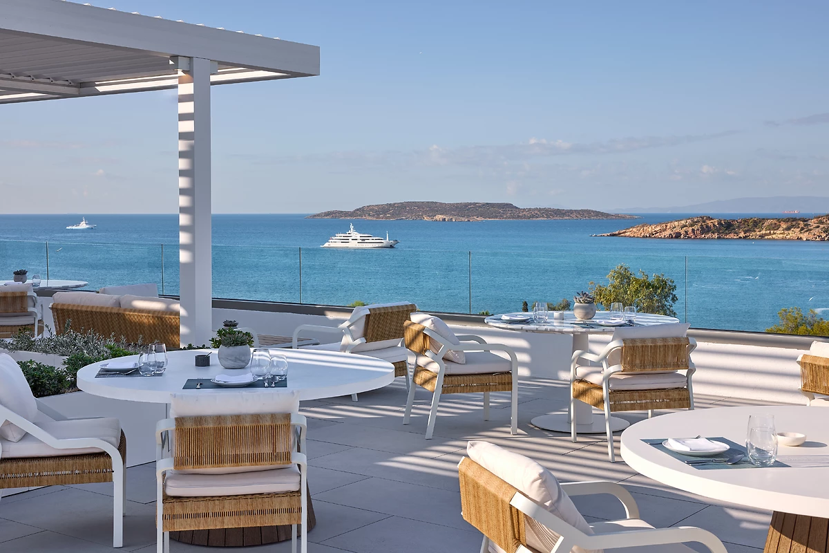 Terrasse du Restaurant Rocket, The Roc Club
