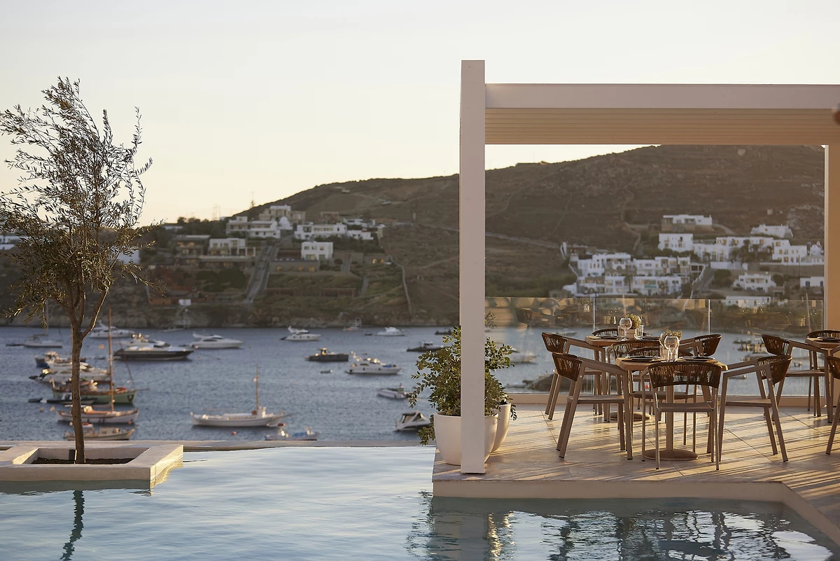 Restaurant Infinity, Once in Mykonos