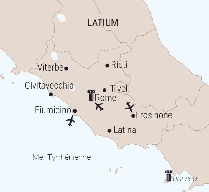 carte latium