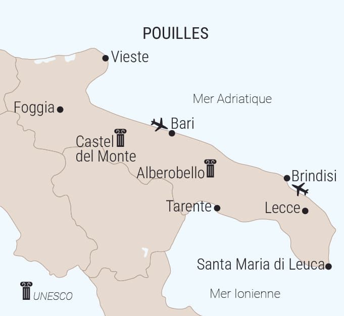 carte pouilles