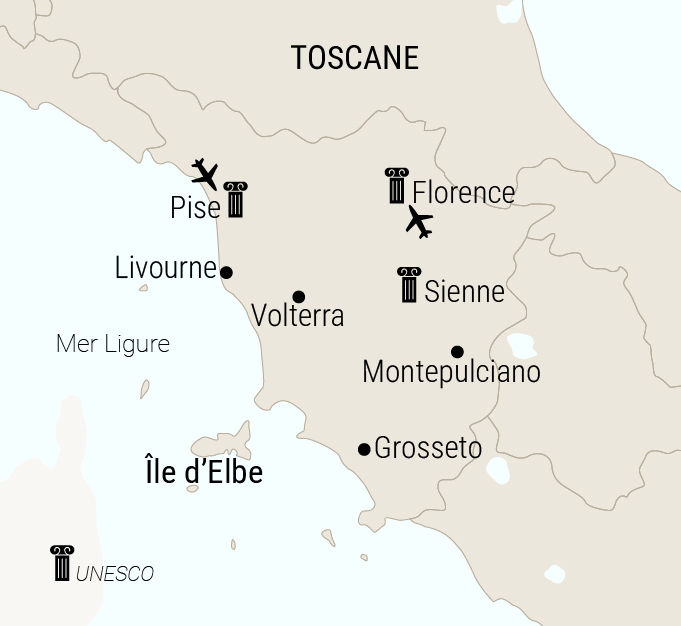 carte Toscane
