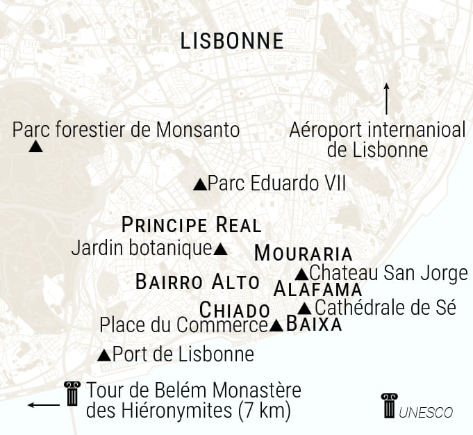 carte Lisbonne