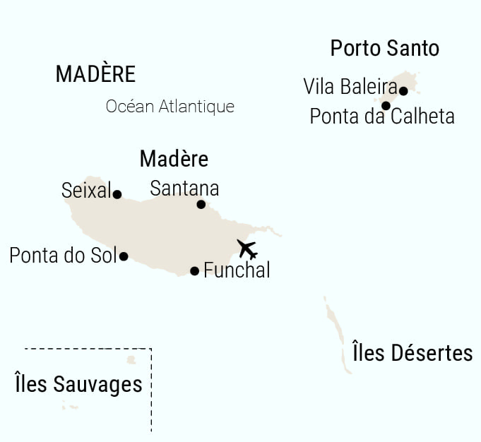 madère carte