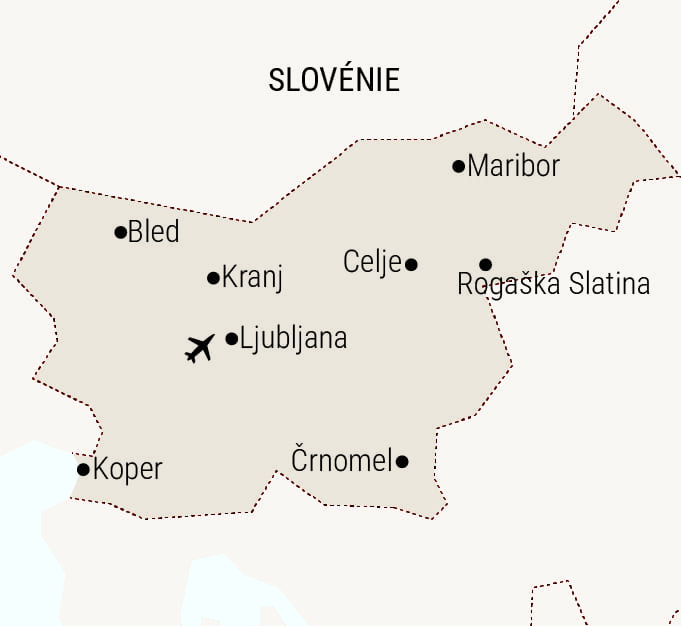 carte slovénie