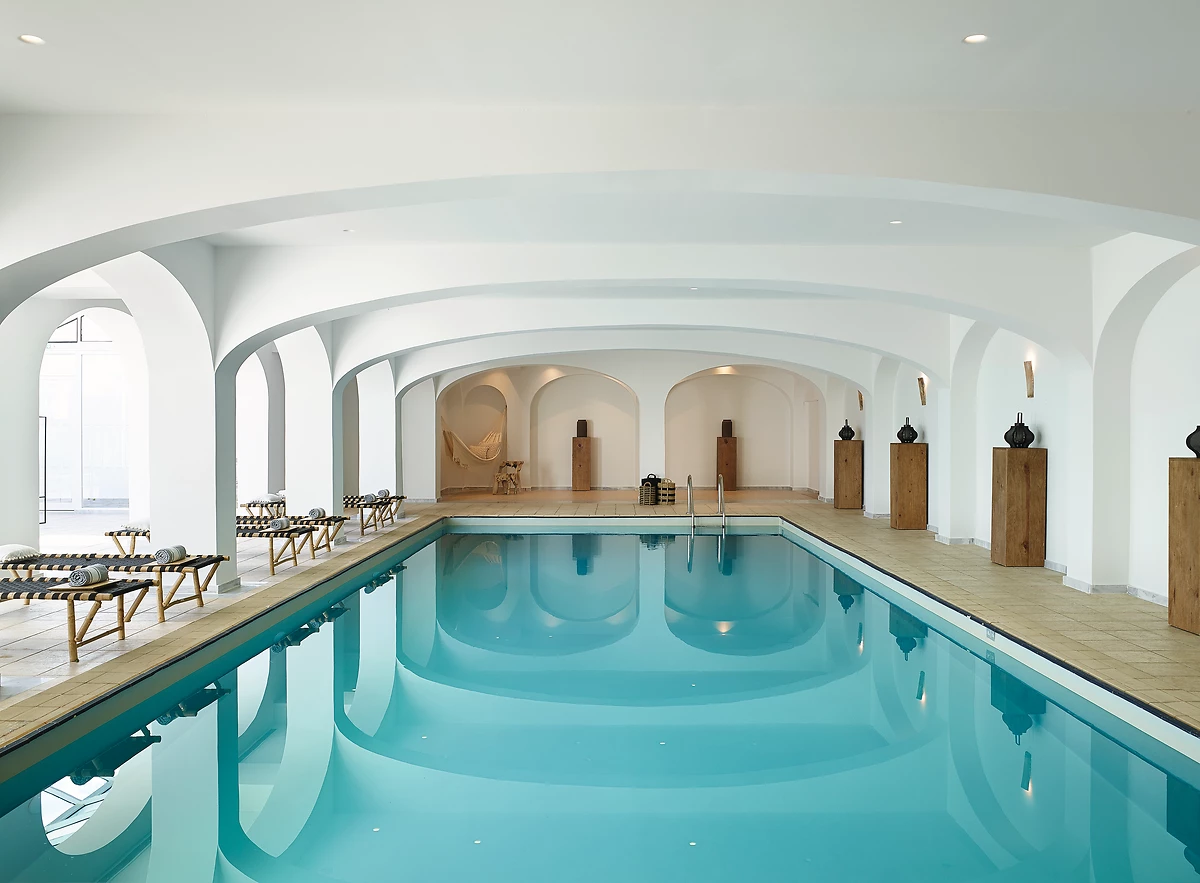 Piscine intérieure, spa de l'hôtel, Grecotel Casa Marron