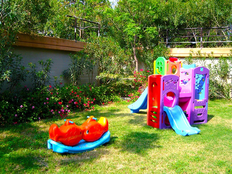 Jeux pour enfants, Acacia Resort, Sicile, Italie