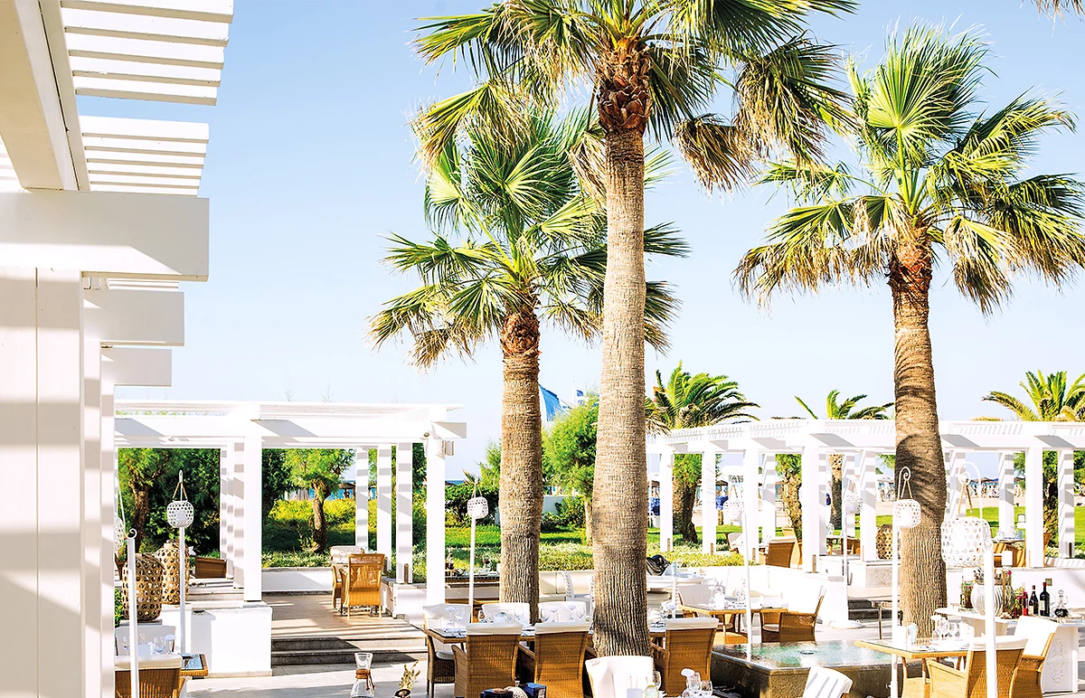 Restaurant Barbarossa, Grecotel Creta Palace, Réthymnon, Crète, Grèce