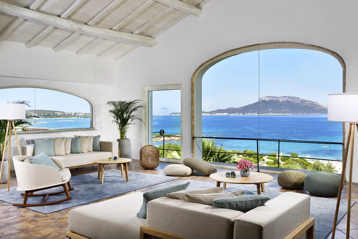 Lounge, VOI Colonna Village, Sardaigne, Italie
