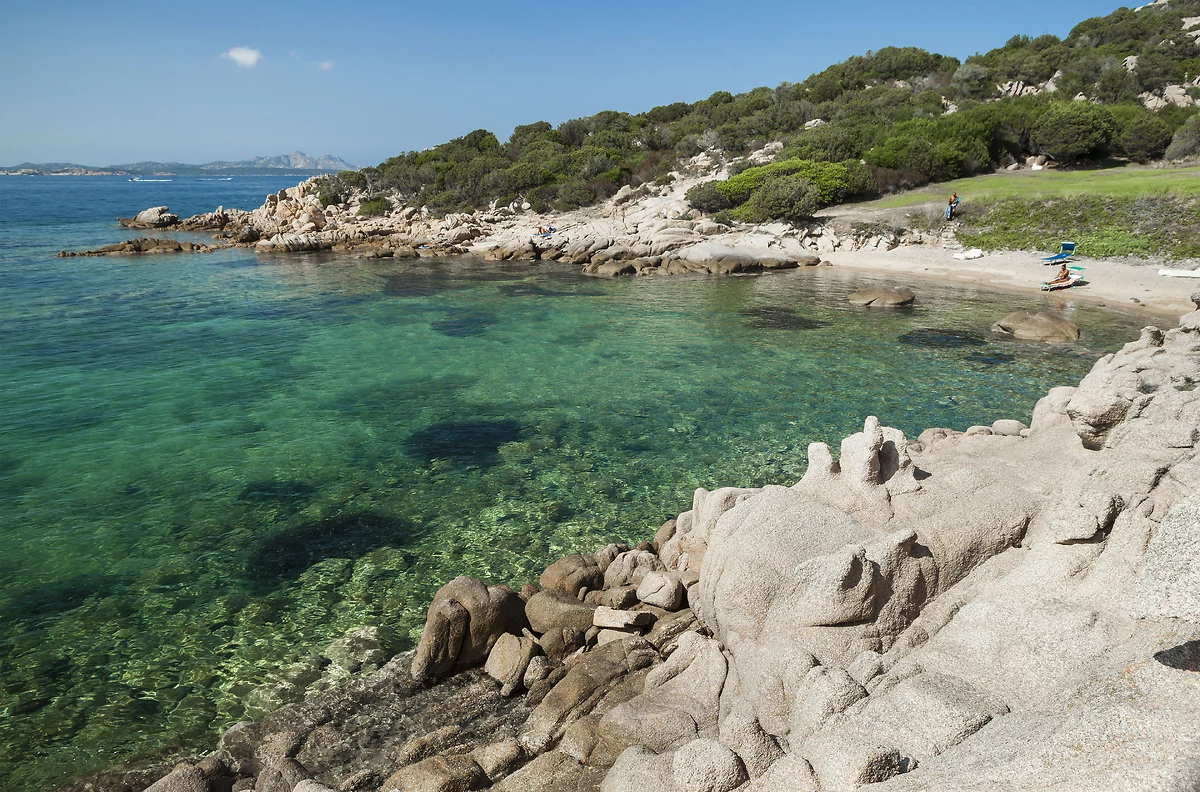 Plage privée de l'hôtel, hôtel La Bisaccia