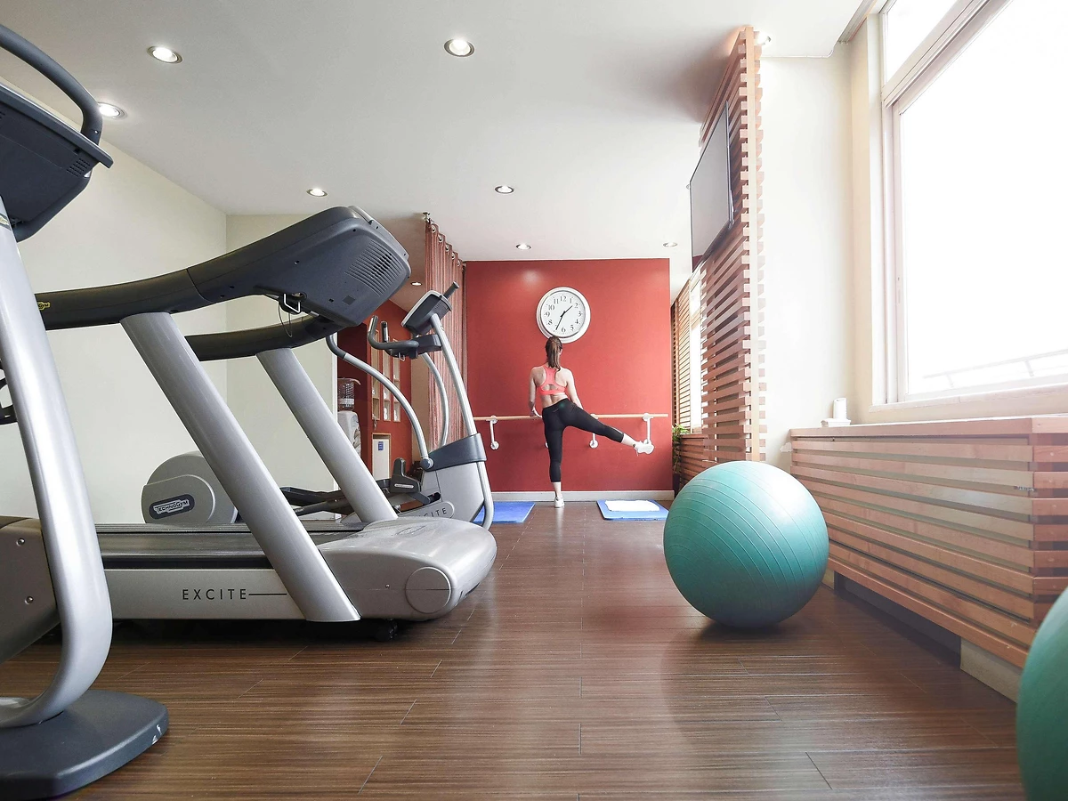 Salle de sport, hôtel Novotel Athenes