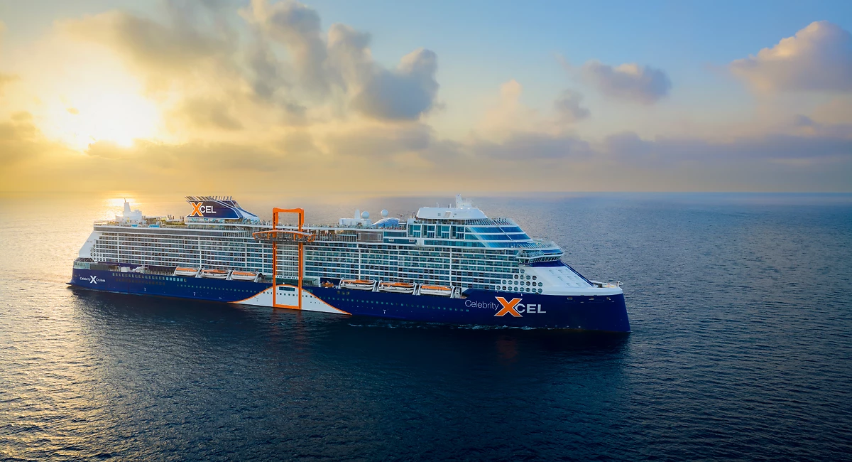 Vue extérieure du bateau, Celebrity Xcel