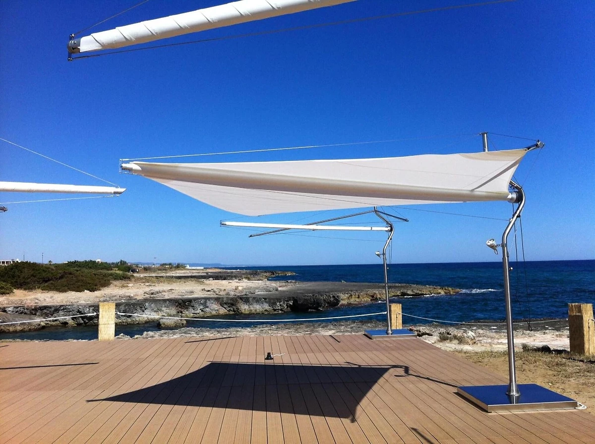 Terrasse avec vue plage, Grand Hotel Masseria Santa Lucia