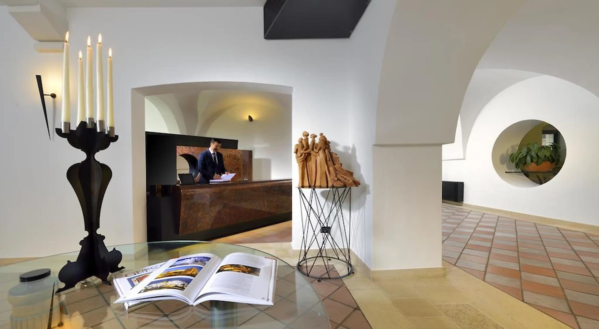 Réception, Grand Hotel Masseria Santa Lucia, Pouilles, Italie