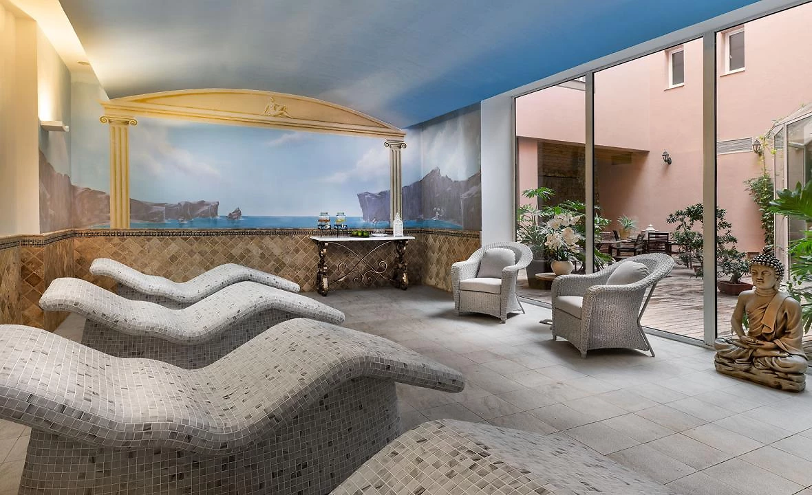 Pièce détente, Spa, Elba Estepona Gran Hotel & Thalasso