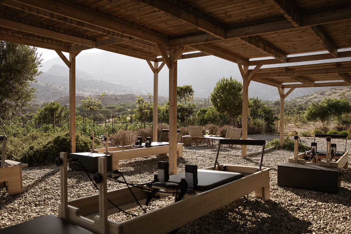Pilates reformer, Domes of Elounda, Autograph Collection, Crète, Grèce