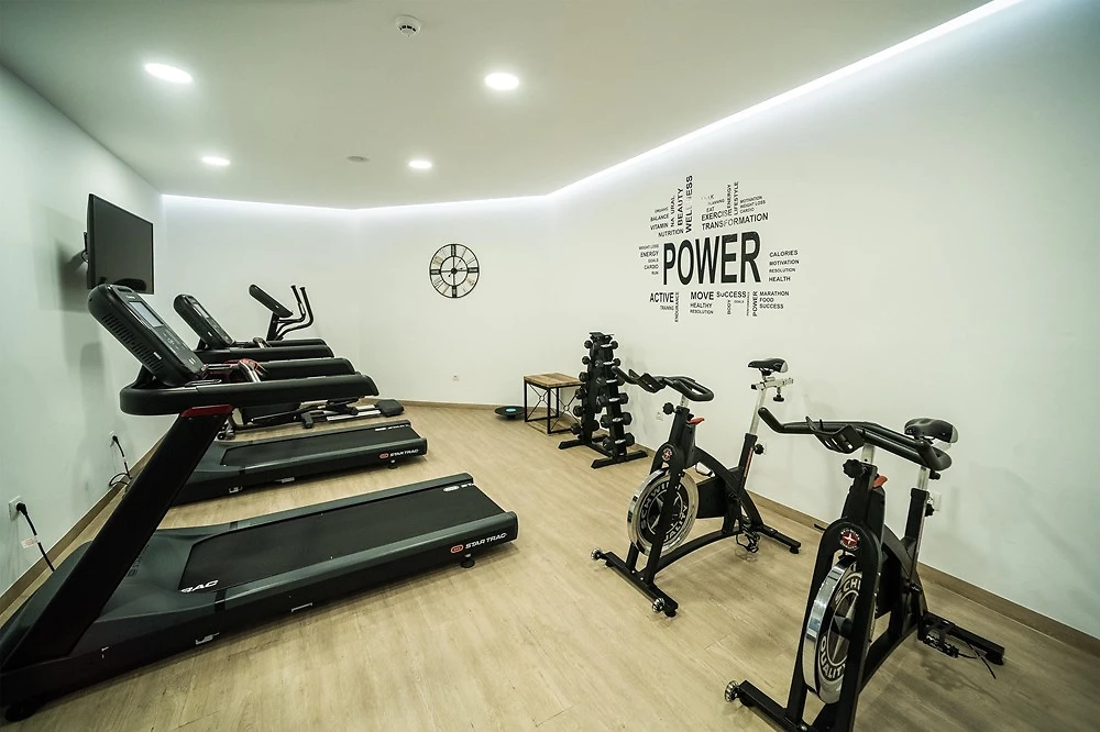 Salle de sport, Pepper Sea Club Hotel, Crète, Grèce
