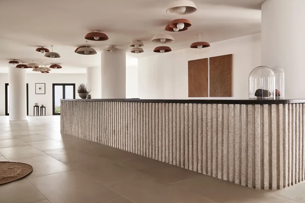 Réception, Orama Hotel & Spa, Santorin, Grèce