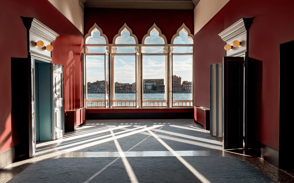 Vue intérieur, Il Palazzo Experimental, Venise, Italie
