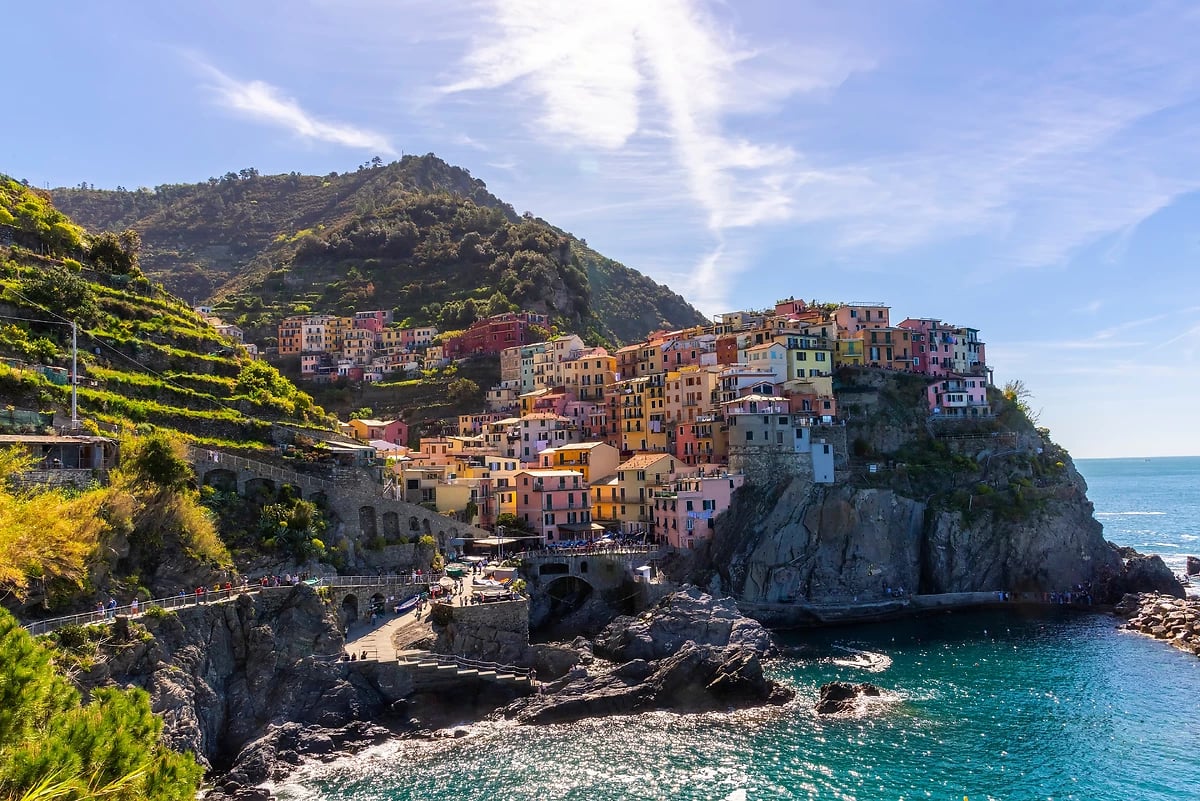 Village de Manarola, Cinque Terre, Ligurie