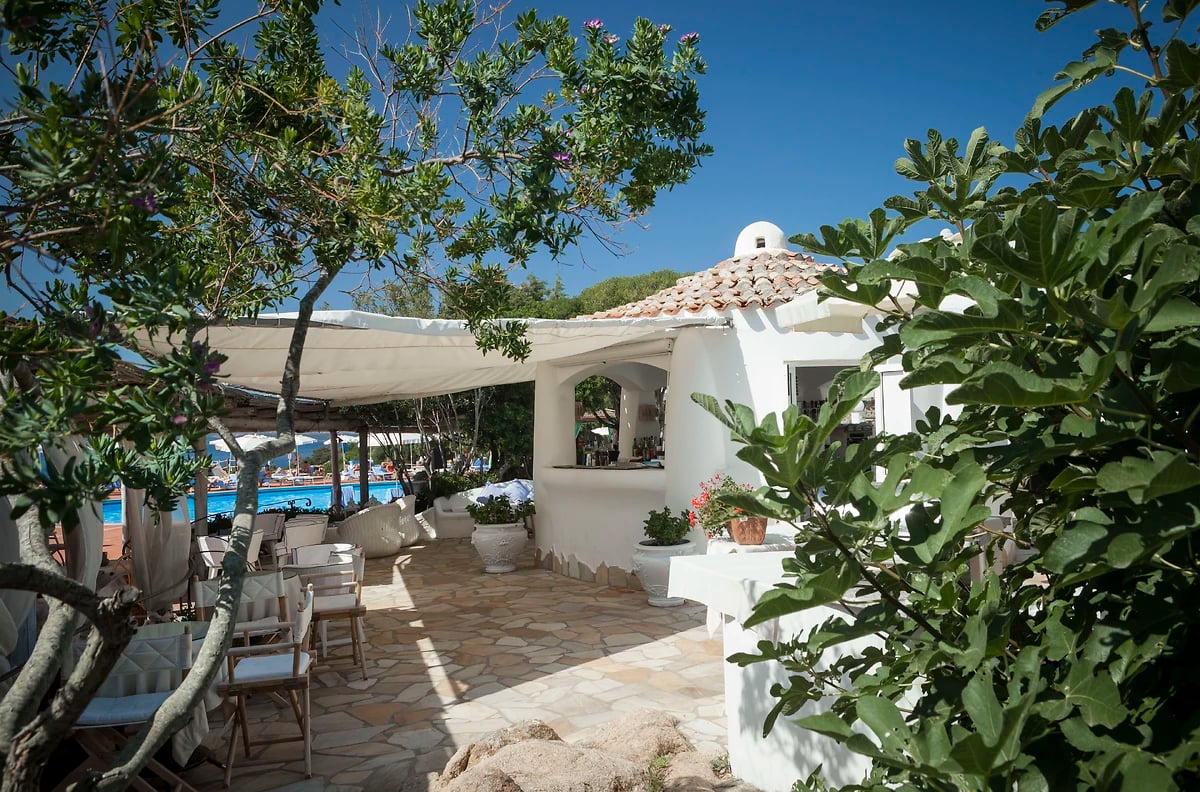 Entrée du bar de l'hôtel, hôtel La Bisaccia