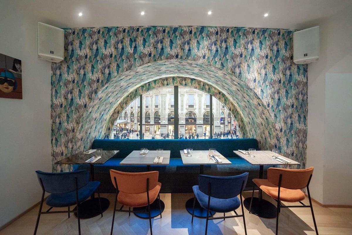 Restaurant de l'hôtel, Galleria Vik Milano