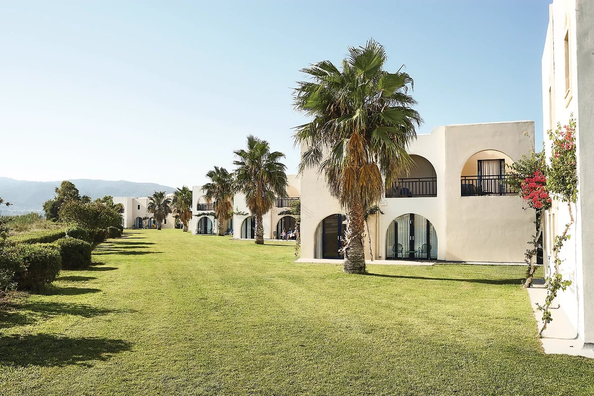 Vue extérieure de l'hôtel, Grecotel Casa Paradiso, Kos, Grèce