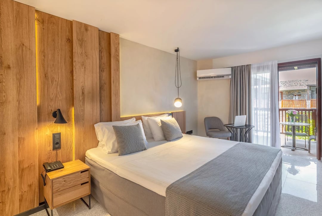 Bungalow classique vue jardin