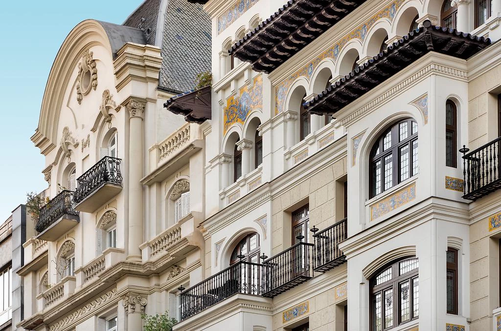 Facade, Hôtel Catalonia Gran Via, Madrid, Espagne