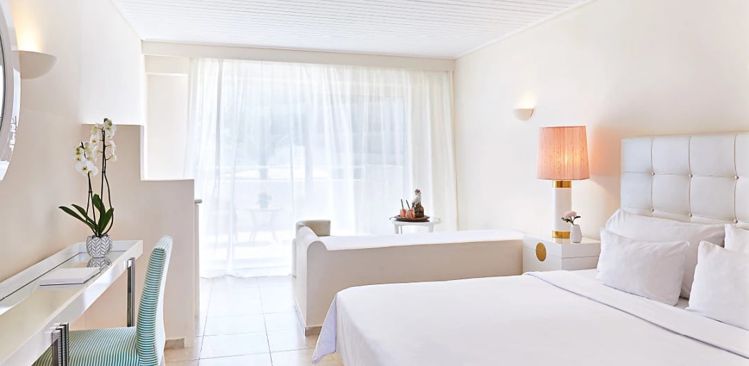 Chambre bungalow vue jardin