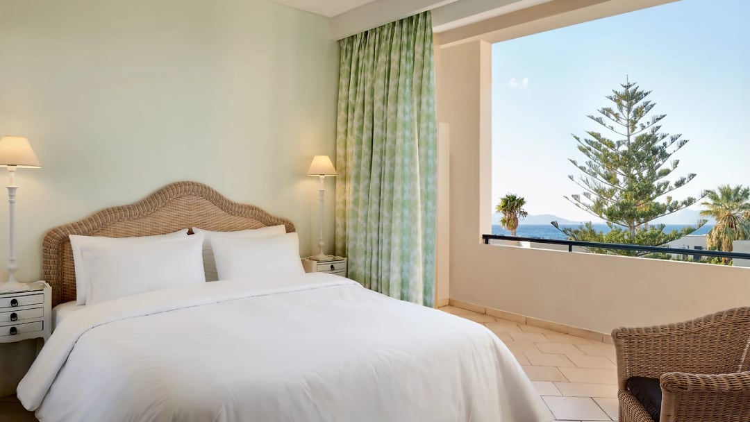 Chambre Casa Famille vue mer latérale