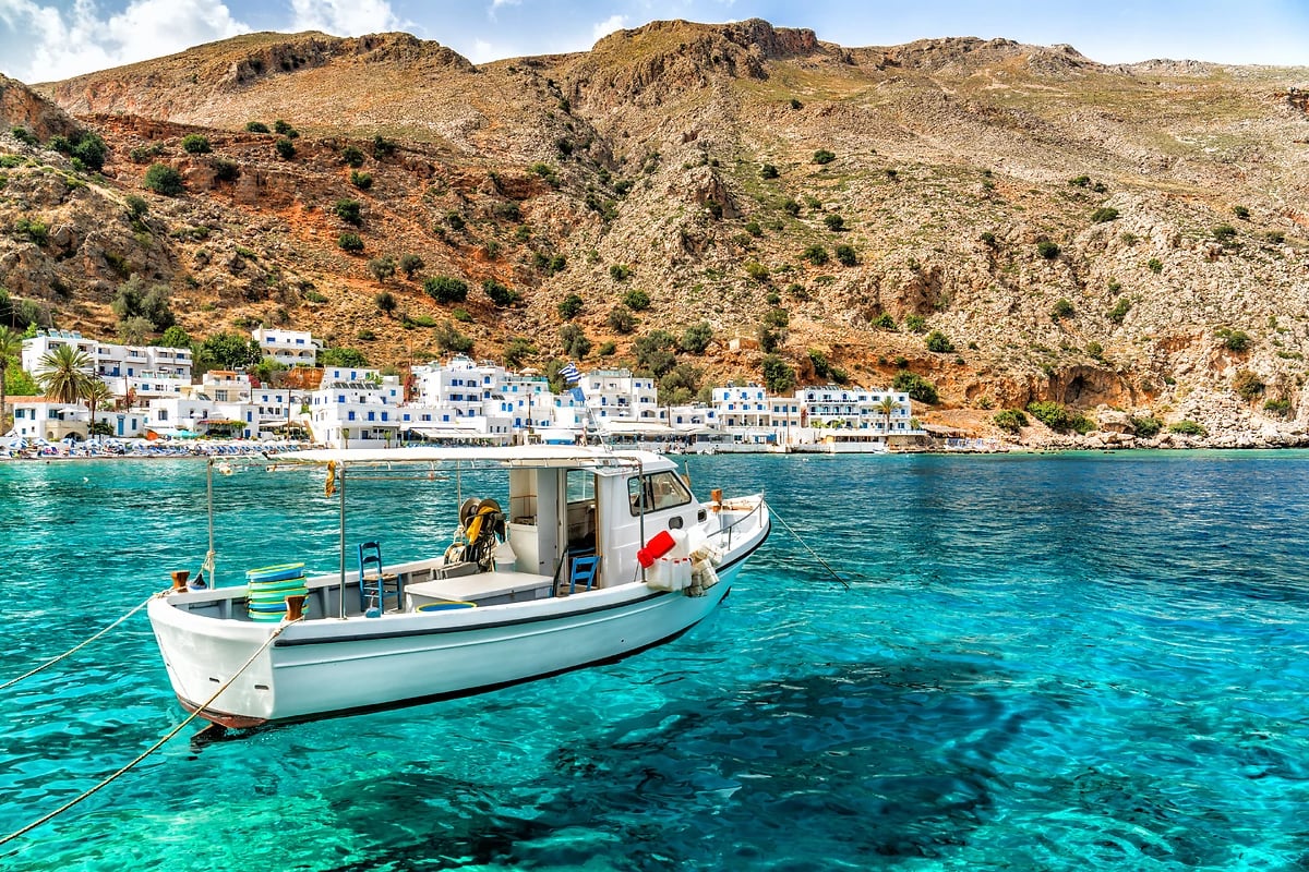 Loutro, Crète, Grèce