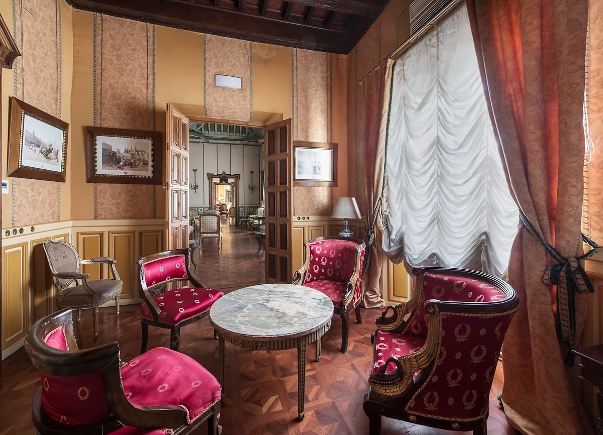 Parties communes, Hôtel Las Casas de la Juderia, Séville, Espagne