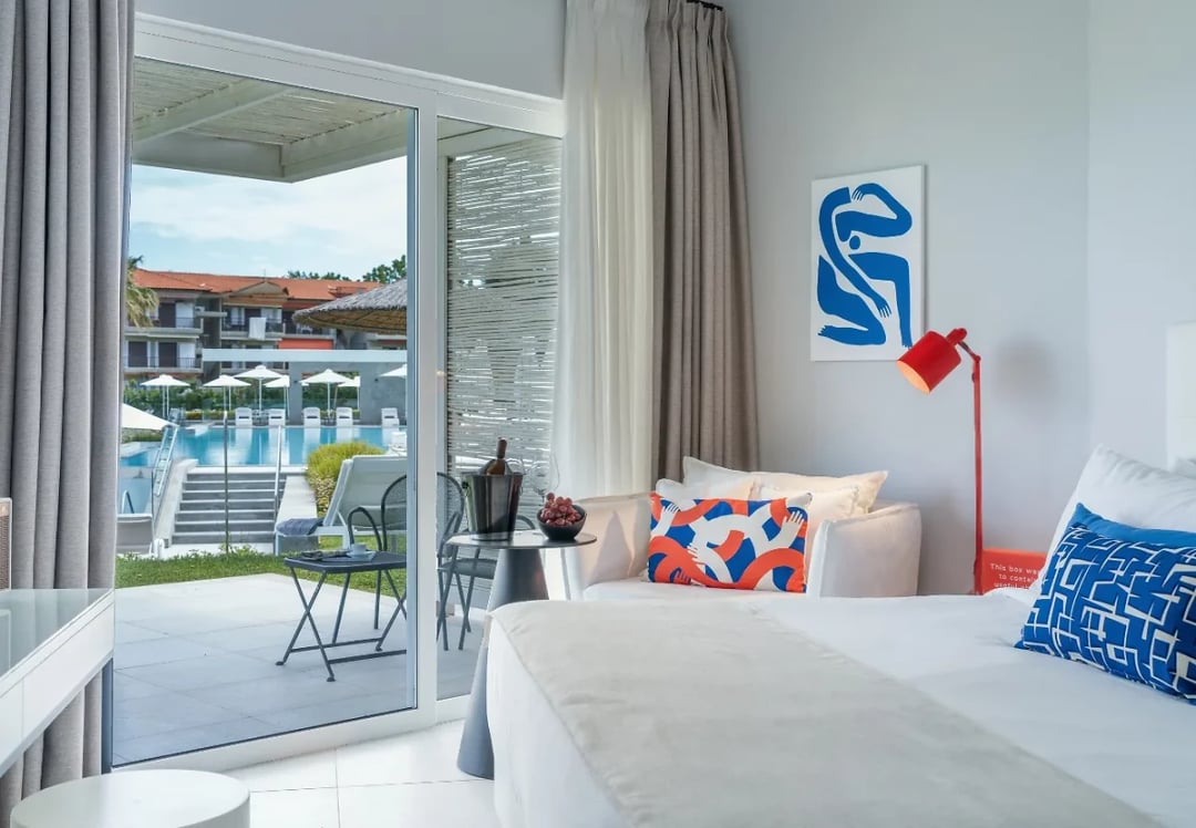 Chambre Cabana vue piscine