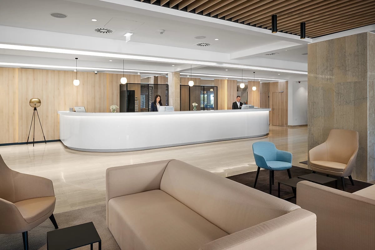 Réception, Valamar Meteor Hotel, Croatie