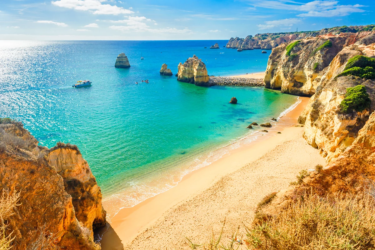 Plage et Ponta da Piedade, Lagos, Algarve, Portugal