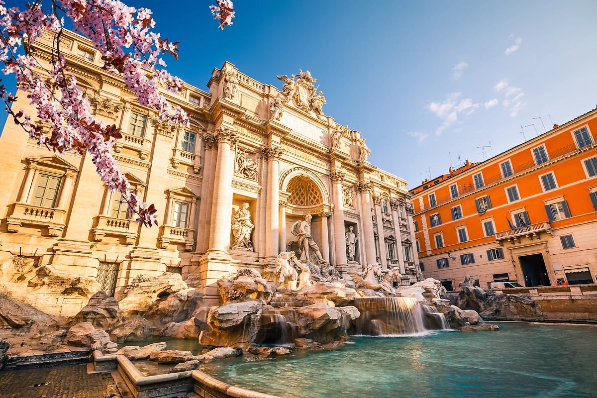 Fontaine de Trevi, Rome, Italie