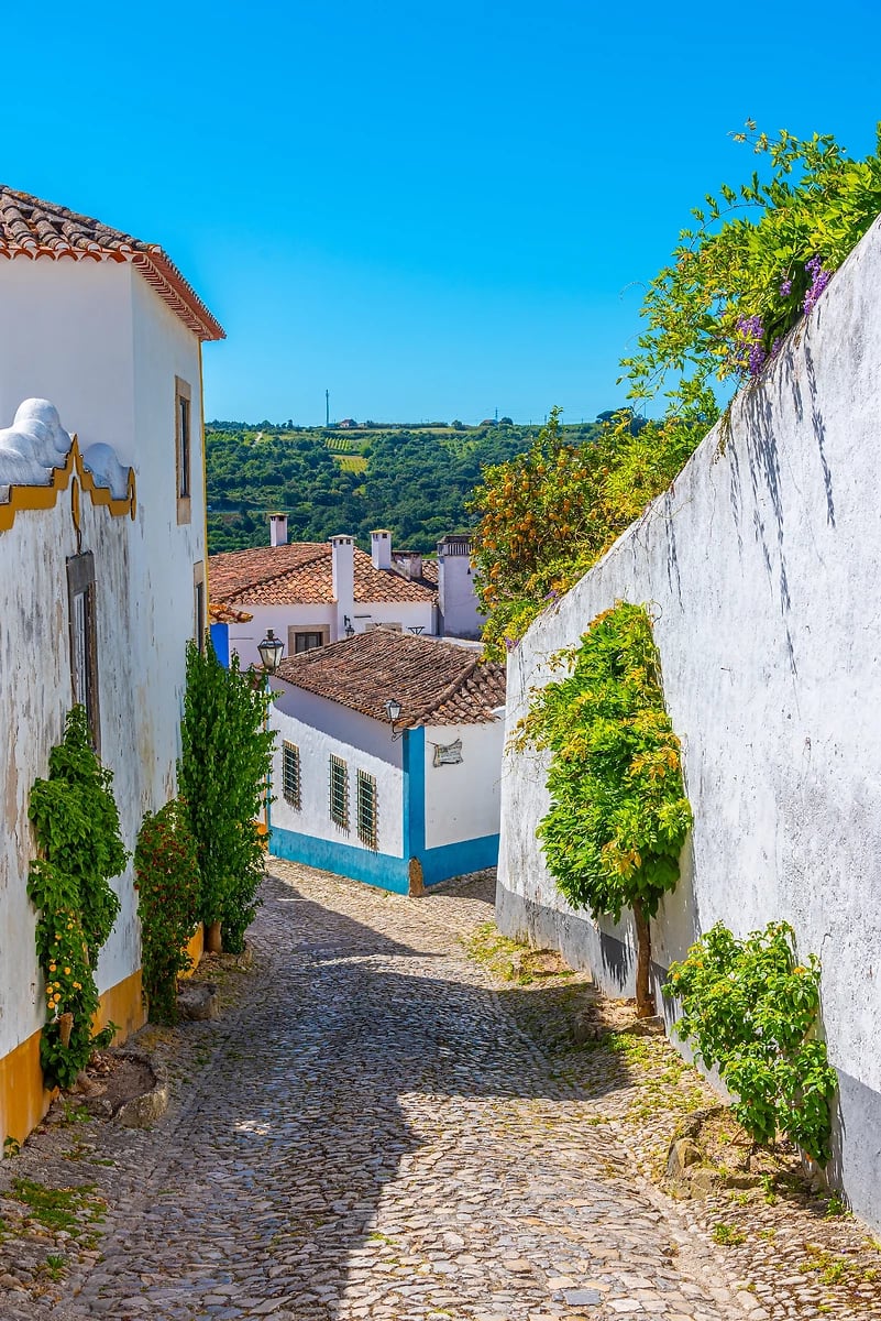 Ruelle, Obidos, Portugal