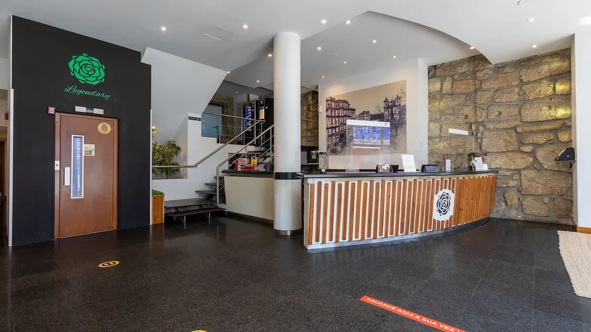 Réception, Legendary Porto Hotel, Porto, Portugal