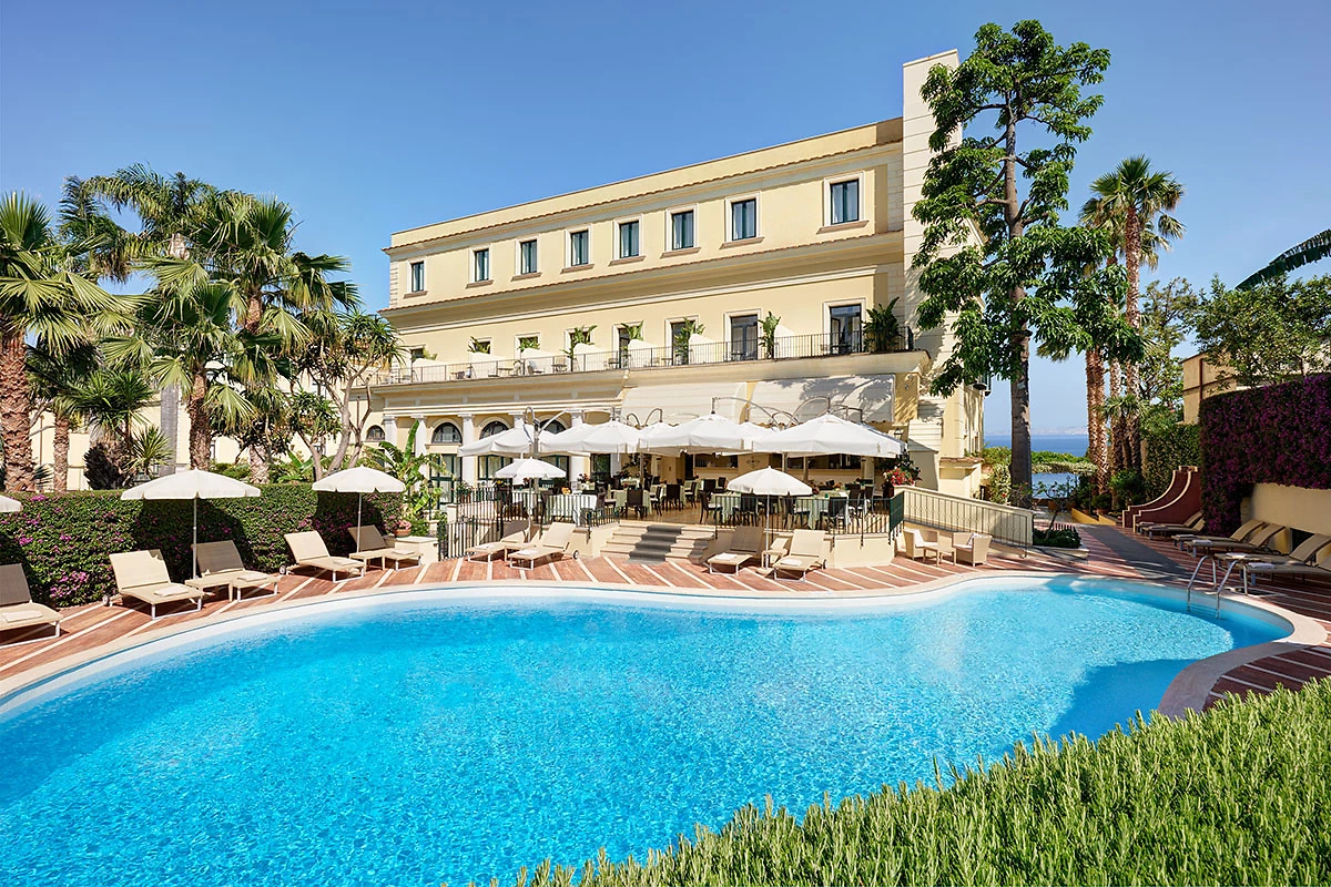 Extérieur de l'hôtel, Imperial Hotel Tramontano, Sorrente, Italie